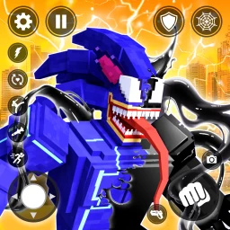 Speedy Blue Symbiote 아이콘
